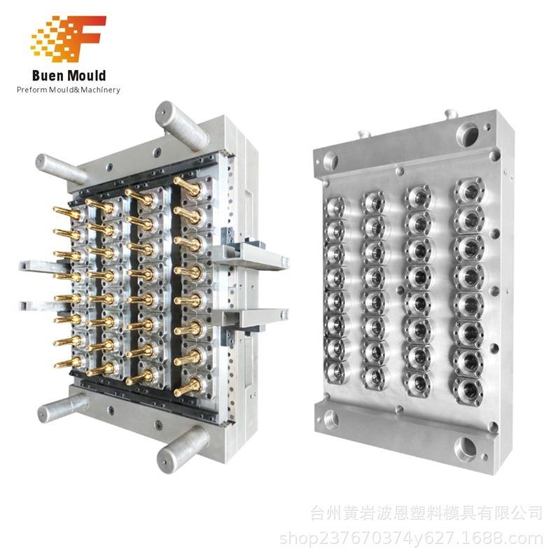 PET针阀瓶坯模具热流道气封模具水瓶瓶坯模具加工定制