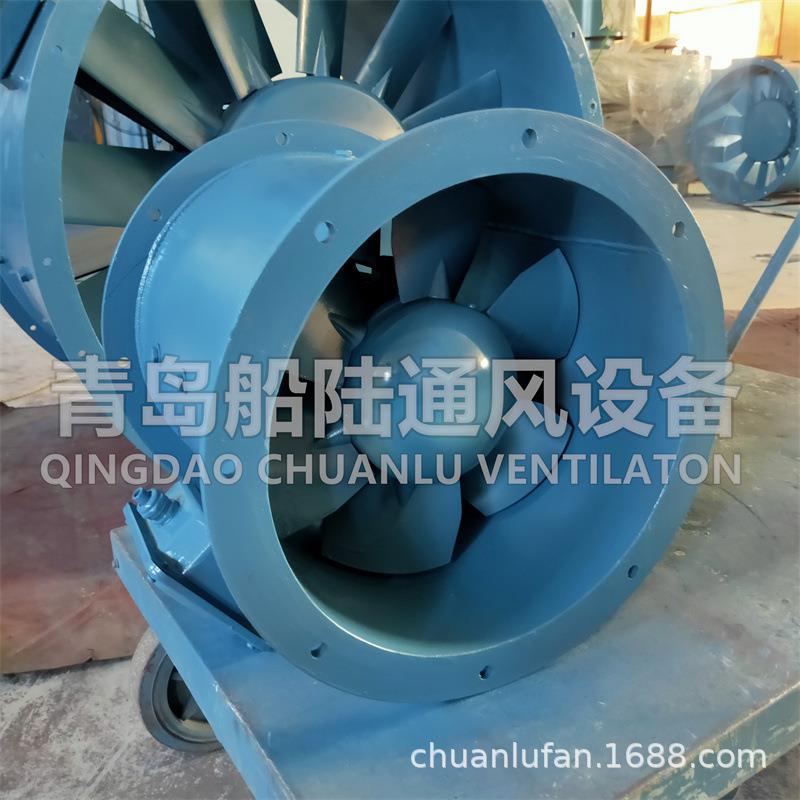 船用风机低噪声通风机CDZ-80-6货船用轴流通风机3KW管道式风机