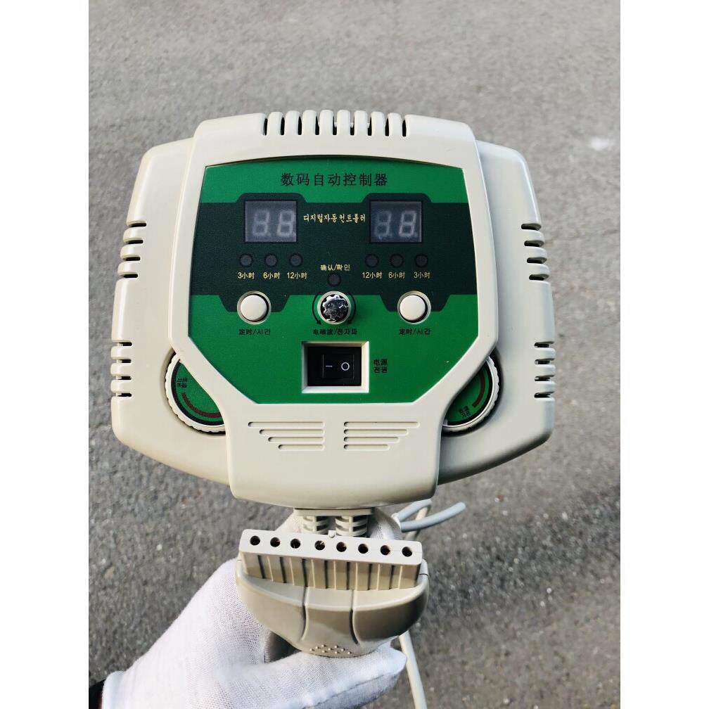 玉石 加热床垫温控器温控开关双温双控数显定时。绿硅双