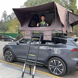 汽车顶帐篷户外露营全自动suv自驾游硬壳折叠速开车载防水露营帐