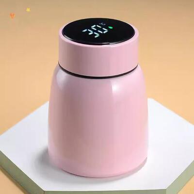 迷你焖烧杯304不锈钢新款温显小型简约保温可携式上班族焖粥银耳