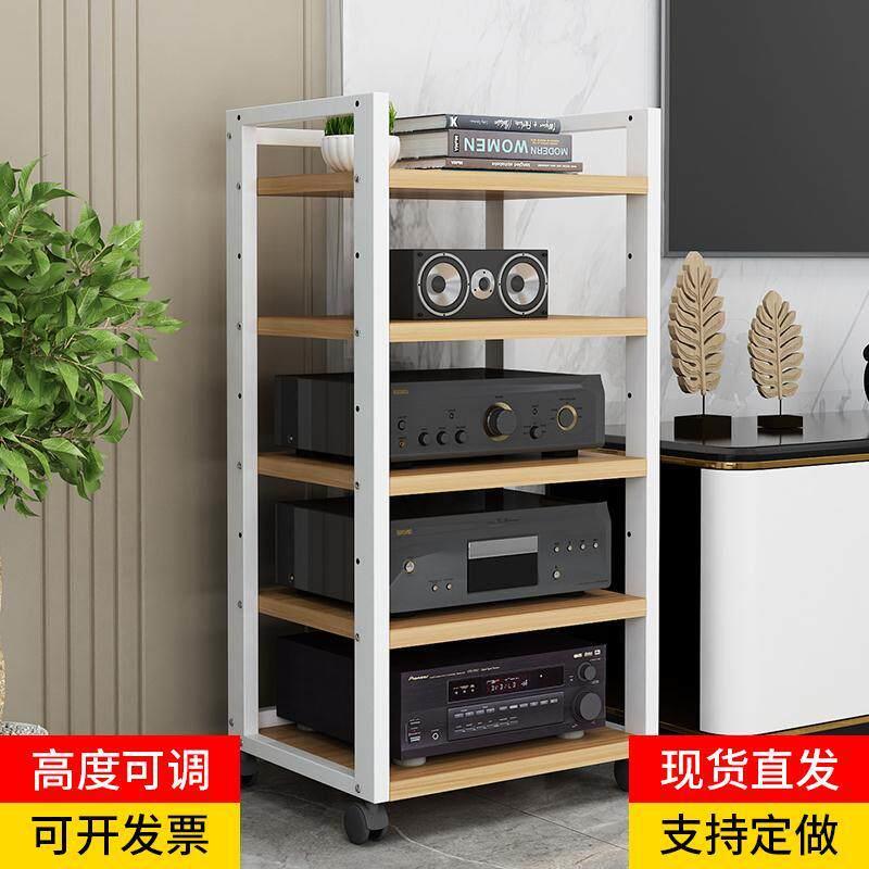 多层放置架移动支架HIFI发烧家用音响脚架打印机可移动机柜新款