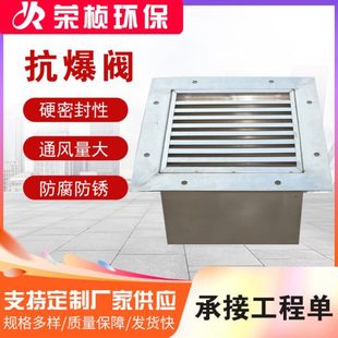 抗爆阀工业化工厂用抗暴阀 厂促HDB抗暴阀门大风量不锈钢304外挂式