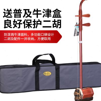 敦煌牌红檀木二胡04A木轴04B铜轴轸初学入学生成人二胡民乐器