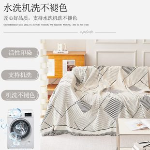 沙发巾全盖布沙发垫四季 厂促2023新款 通用防猫抓雪尼尔沙发坐垫沙