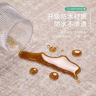 免洗可擦茶几卧室地垫大面积全铺 长促客厅地毯耐脏易打理2025新款