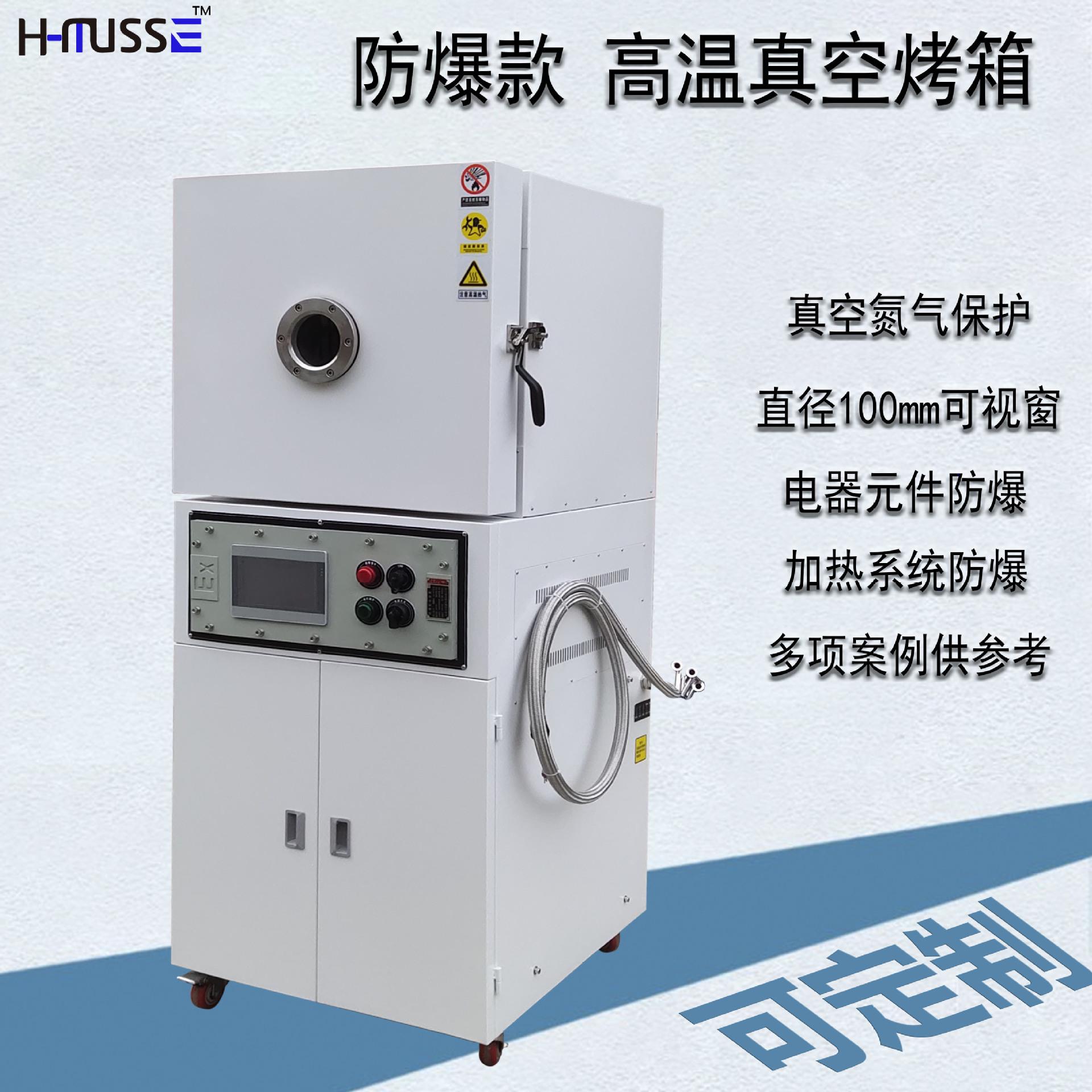 非标防爆款100升高温真空烤箱无氧烘箱真空氮气烤箱100Pa