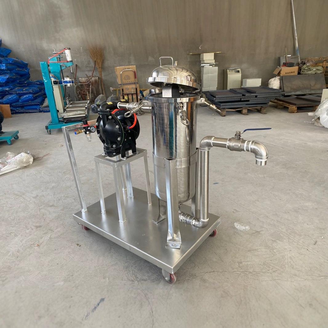 油漆涂料乳液灌装机自动定量灌装过滤称重全自动过滤器高效过滤