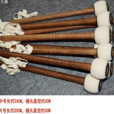 六道木实木手工缠制锣锤锣点大小苏锣铜锣槌马锣手锣锤敲锣棒