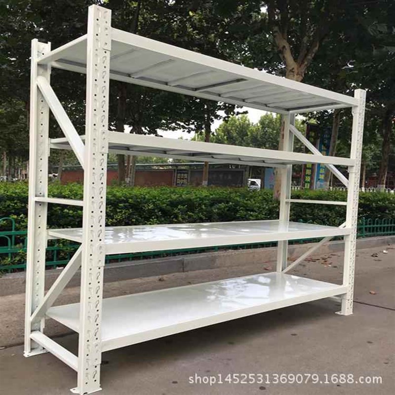 轻型中型重型仓储货q架仓库架货架 自由组合角钢架超市货架