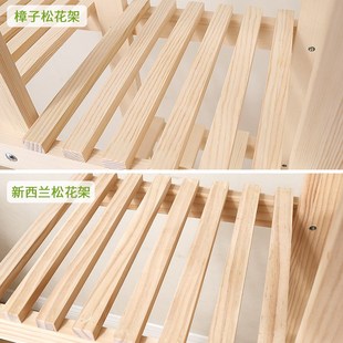 花架实木落地式阳台多层绿萝花架阳台盆栽置物架客厅植物木质架子