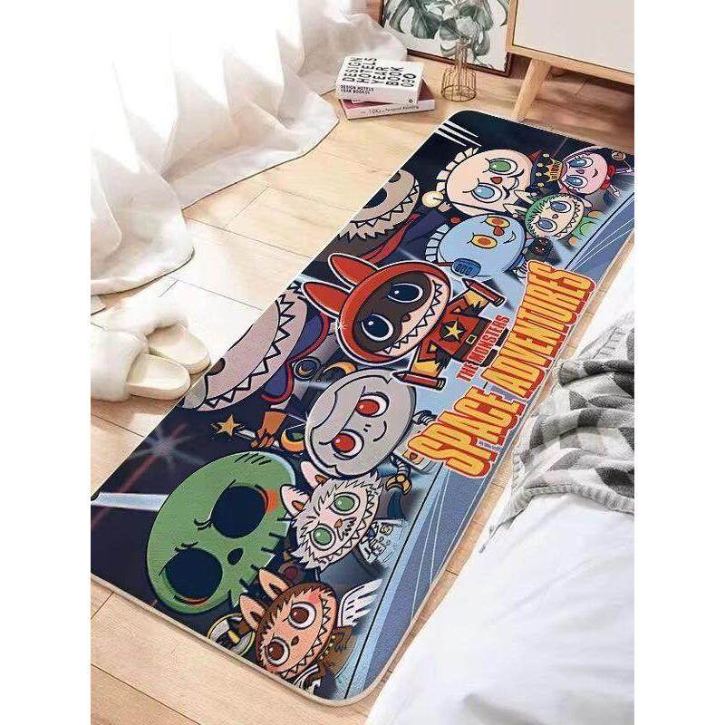 拉布布可爱床边地毯卡通Labubu超大加厚办公暖桌垫女生家用垫子,居家布艺,床边毯,淘宝优惠券,粉丝福利购,淘宝优惠卷