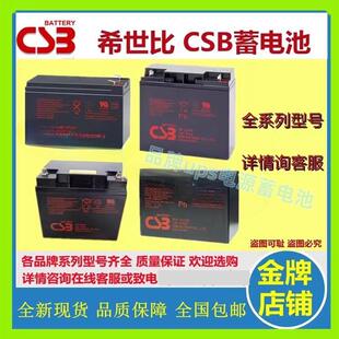 CSB希世比蓄电池GP1272F2 GP12120 GP12170 GP121000 GP12650 12V