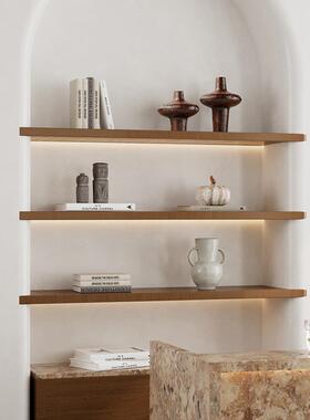 侘寂风民宿公区书柜组合餐桌花瓶装饰小众设计客厅挂画开放格摆件