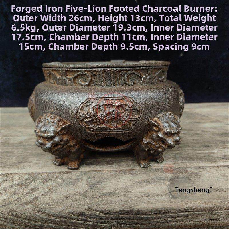 铸铁材质动物脚炭炉泡茶和热水匠心打造古色古香的工艺和优雅的茶,餐饮具,煮茶炉,淘宝优惠券,粉丝福利购,淘宝优惠卷
