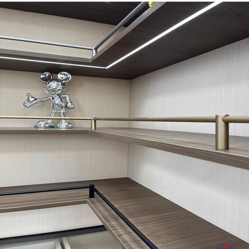 装饰圆管护栏支撑层板圆管家具连接组装圆管围栏木柜金属圆管拉条