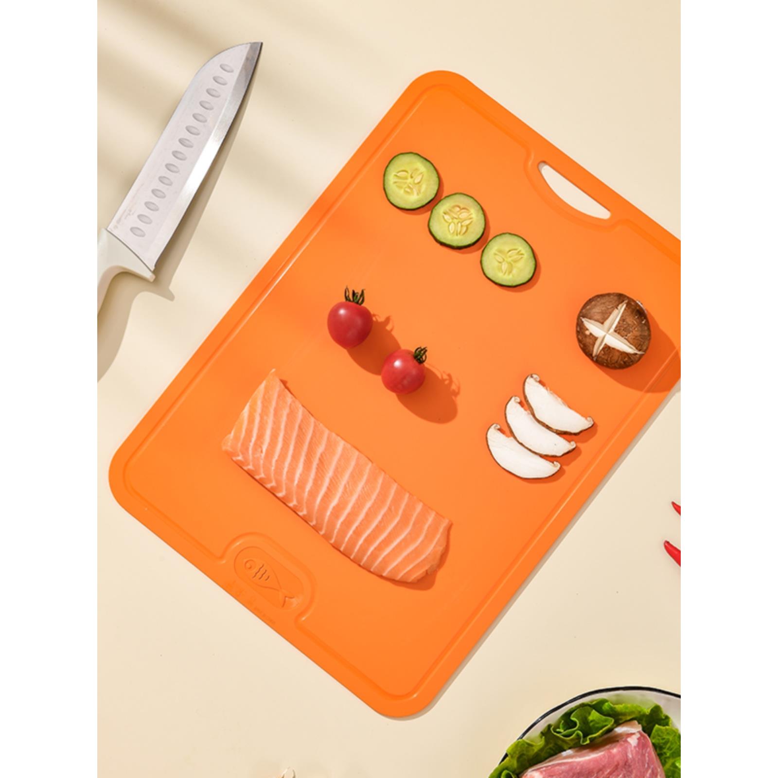TPU菜板防滑抗菌家用厨房砧板辅食砧板双面切菜水果砧板环保无毒