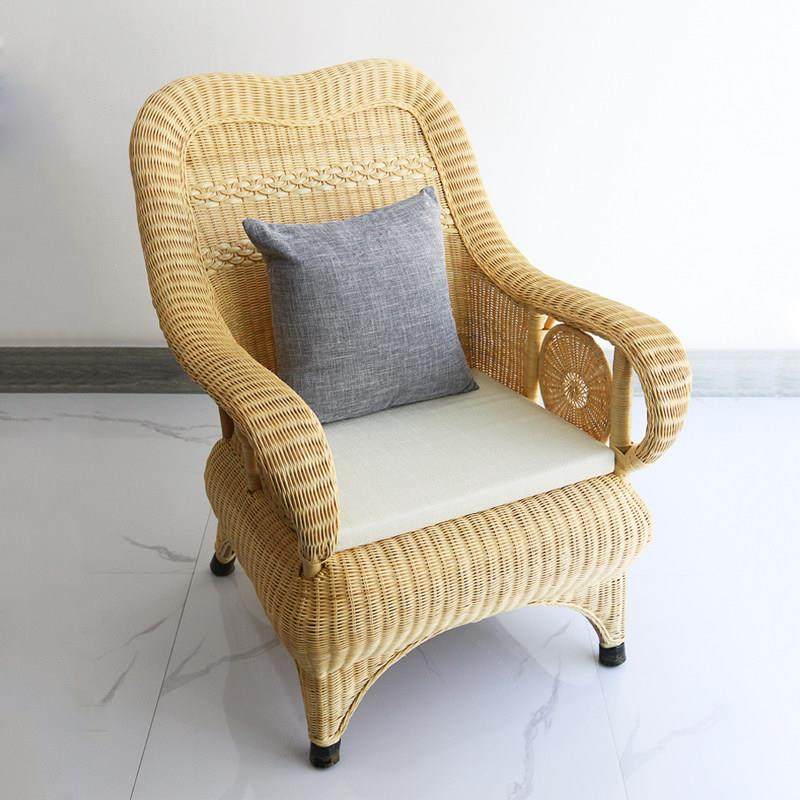 天然藤编沙发椅 家用客厅老人藤椅休闲单人高靠背户外会客真藤,住宅家具,其它椅子,淘宝优惠券,粉丝福利购,淘宝优惠卷