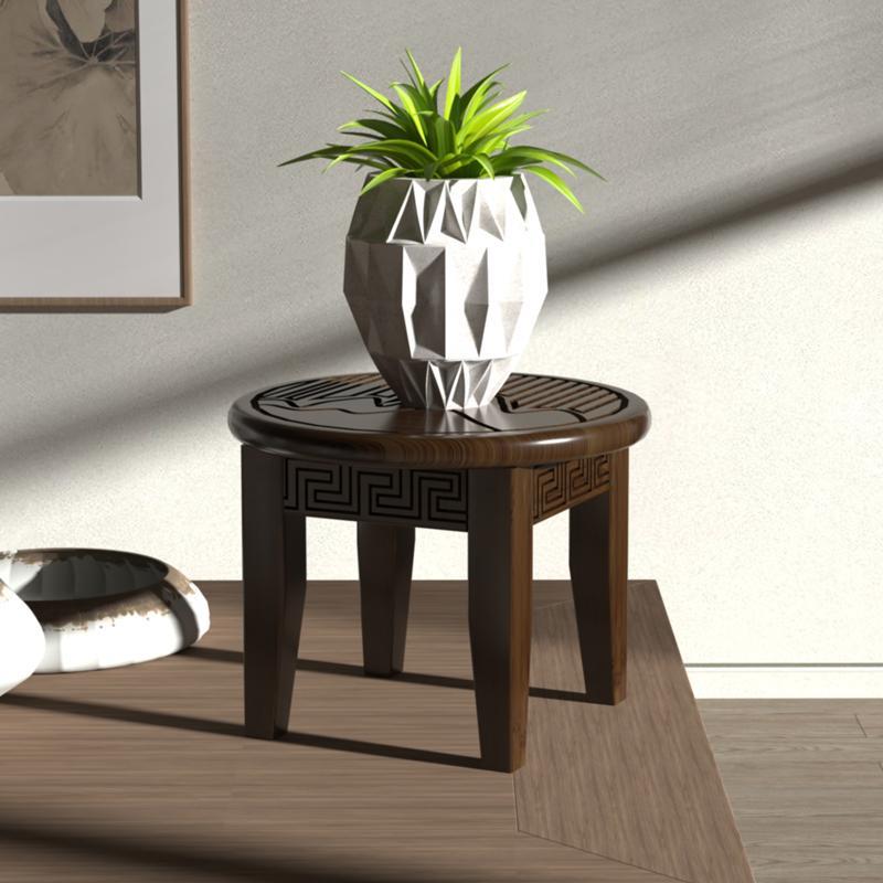 花台阳台中式落地多肉盆栽托架客厅书房摆件底托置物架小型花盆架