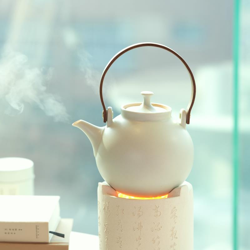 宛玉设计款 围炉煮茶 友聚提梁壶 780ml耐高温可用电陶炉明火碳火