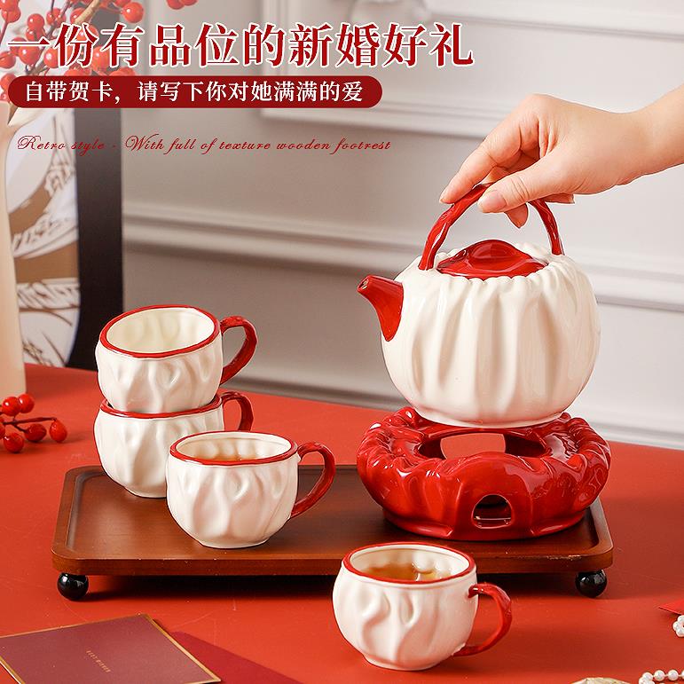 特别的新婚礼物送新人结婚茶具套装陪嫁新娘闺蜜订婚礼品高级实用