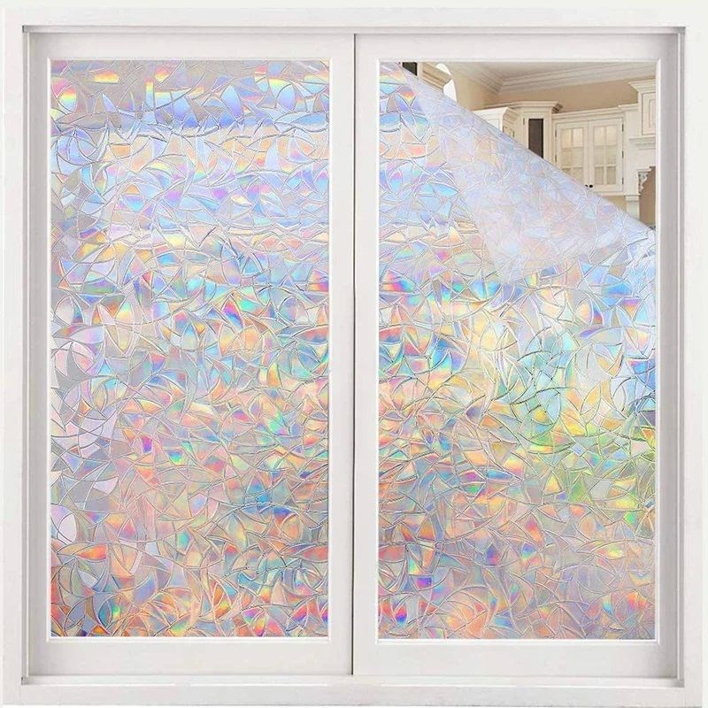 3D Stained Glass Window Film Vinyl for Glass Windows Stained