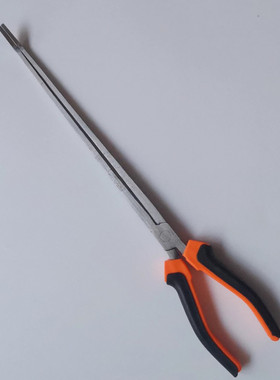 铁路电务工具长嘴清扫钳转辙机弯嘴钳铁路信号夹持钳长嘴钳