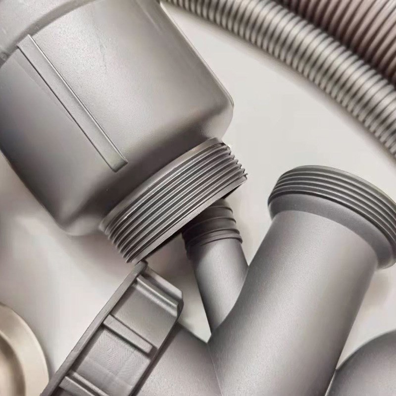 不锈钢单槽洗菜盆下水器落水管 厨房手工水槽去水防堵防臭