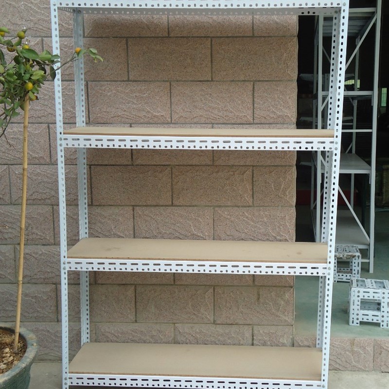 角钢材料轻型中型货架仓储家用角钢货架工厂库房货架定制非标货架