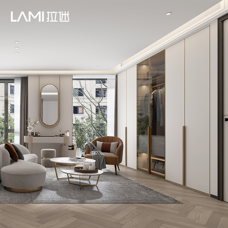 拉迷全屋整装定制家用衣柜衣帽间橱柜餐边柜电视柜整体定做家具