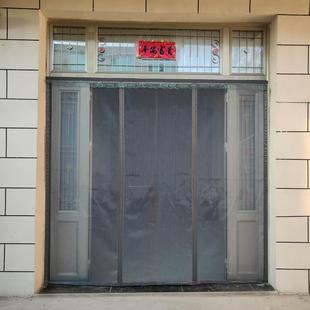 自粘磁铁自吸纱窗纱卧室家用免打孔 金刚网防蚊门帘全磁条磁性夏季
