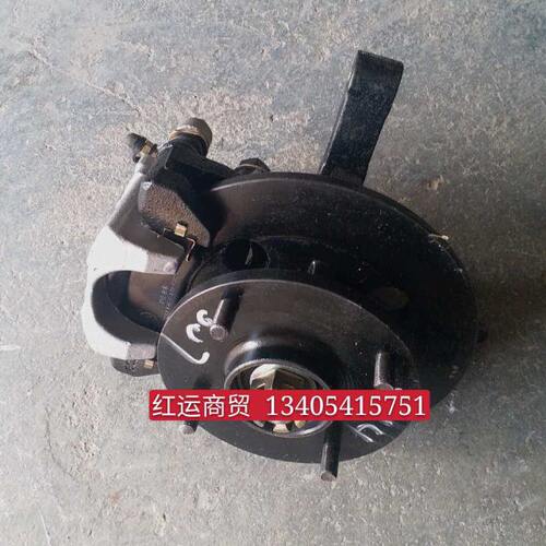 富路电动四轮汽车配件富路美客原厂前轮羊角刹车分泵制动单元总成