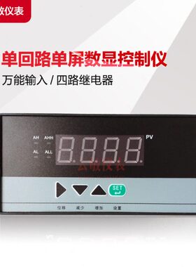 WP-Z804-01-09-2H2L单屏数显控制仪表