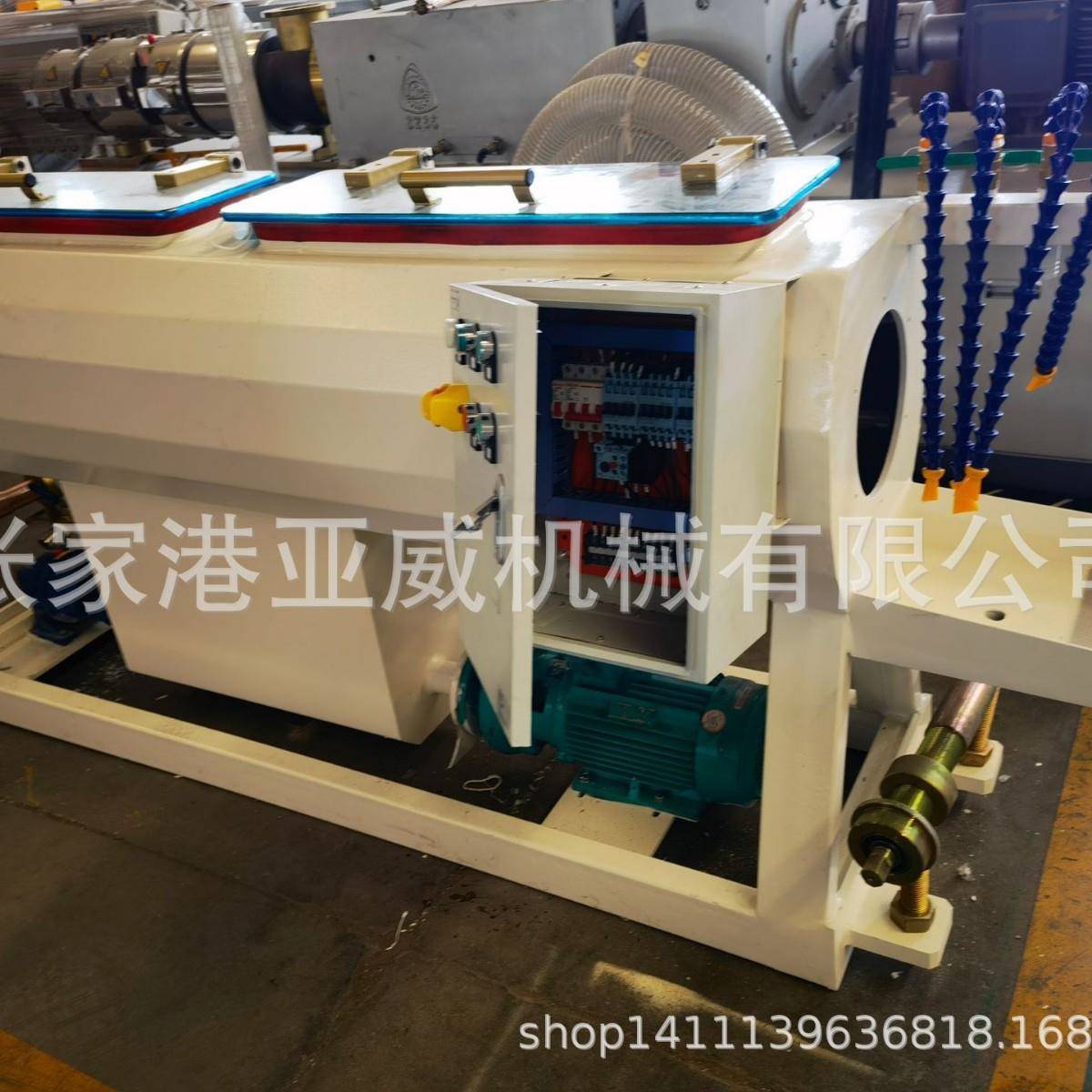 pe塑料管材真空箱peppmpp管小管真空箱冷却定型管材水箱pvc喷淋箱