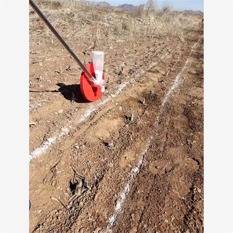 工地石灰放线车农田撒灰线神器园林绿化画线器工程道路施工划线车