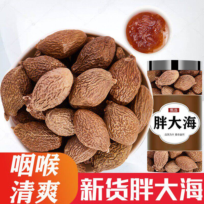 野生胖大海果正品中药材官方旗舰店散装特级胖大海罗汉果泡茶泡水