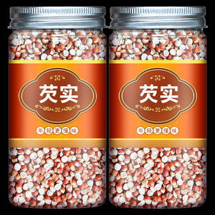 半开芡实新鲜肇庆干货500g特级芡实鸡头米茯苓薏米芡茨实中药材