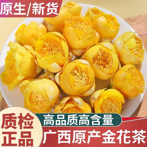 正品金花茶新货500g正宗干花茶广西防城港市十万大山防普金花茶叶