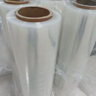 50CM宽缠绕膜打包膜PE大卷塑料保护薄膜拉伸膜机用大卷缠绕膜