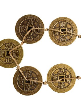 出入平安五帝钱压门槛铺地砖瓷砖下门槛石入户门过门石下压的铜钱