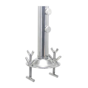 黑坑钓鱼伞固定器 浮桥木板鱼排不锈钢伞座伞架遮阳钓伞支架渔具