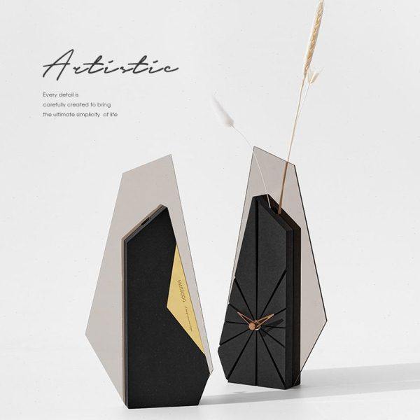 wozoom屋准两边座钟客厅装饰摆件家居饰品干花轻奢创意公室北欧,家居饰品,立钟/落地钟,淘宝优惠券,粉丝福利购,淘宝优惠卷