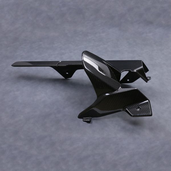 适用CFMOTO 春风800NK 犀灵+D 摩托车碳纤维外壳改装配件 后挡泥