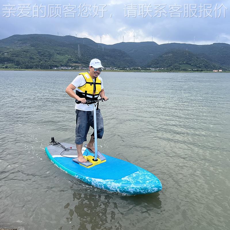 冲浪P57107板成人水上站立式划水桨浆板可折叠便携气SU桨板竞速充
