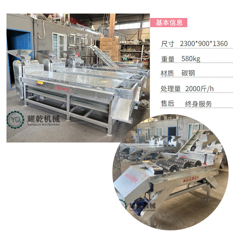 茶籽剥皮机 干湿两用茶果脱壳机 无损茶籽破壳筛分皮设备 可试机,清洗/食品/商业设备,果蔬加工设备,淘宝优惠券,粉丝福利购,淘宝优惠卷