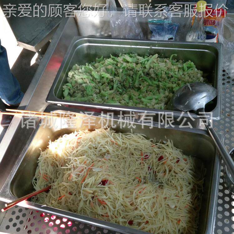 全自大型炒菜机配lz-rq餐用炒菜机炒 大型食 堂用动菜机