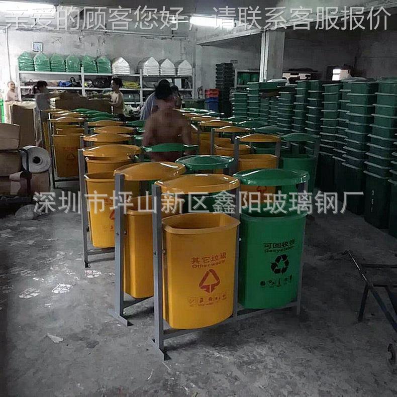户外优质玻璃钢垃圾桶有机玻 A1549璃钢垃箱 环卫圾垃玻璃钢圾桶