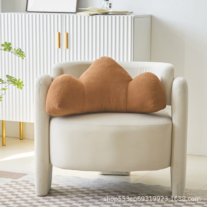 山形腰靠靠枕床上睡觉靠背靠沙发抱枕靠山床头侧睡靠垫软包背