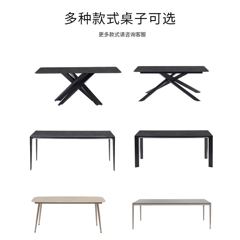 户外餐桌大理石桌岩板长桌防腐木烧烤桌庭院别墅露台花园休闲桌椅