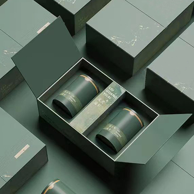 流光龙井茶叶礼盒空盒半斤春茶茶叶罐日照绿茶信阳毛尖包装盒定制